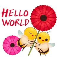 Hello World Love Sticker by Guerlain
