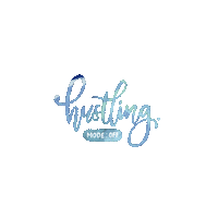 Work Lettering Sticker