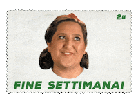 Italian Stamps Sticker