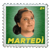 Italian Stamps Sticker