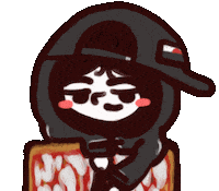Pizza Alice Sticker