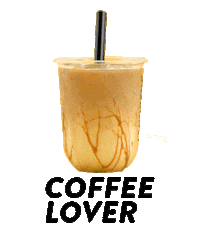 coffee refreshing Sticker by Lemoncha