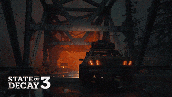 StateOfDecay game gaming car driving GIF