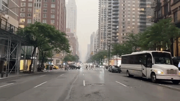 Wildfire Smoke Fills Manhattan