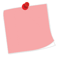 Jesswij pink note memo notepad Sticker