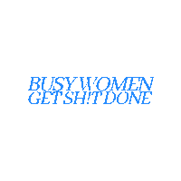 Busy Women Sticker by Madeline Faith