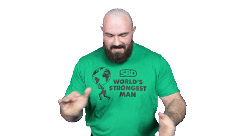 Cant Wait Strongman Sticker by The World's Strongest Man