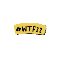 Wtf22 Sticker by We The Fest