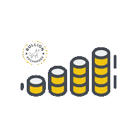 Gold Stacking Sticker by bullionexchanges