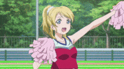 Love Live Cheerleader GIF