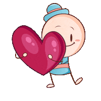 In Love Heart Sticker