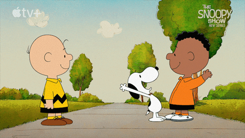 Charlie Brown Hug GIF by Peanuts