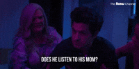 Does He Listen To His Mom?