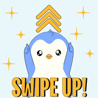 Swipe Up GIF by Pudgy Penguins