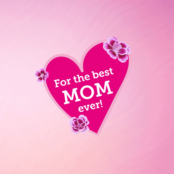 Mothers Day Heart GIF by Pink Kisses