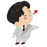 Heart Kiss Sticker