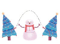 Happy Christmas Tree Sticker by sambmotion