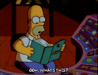 Season 3 Book GIF by The Simpsons