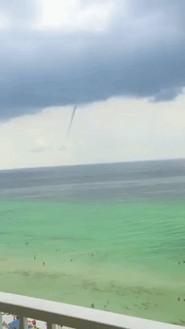 Huge Waterspout Spotted Off Panama City Beach
