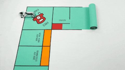 Money Monopoly GIF by Rogier Wieland Studio