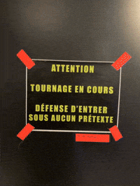 Warning French GIF by Alex Boya