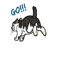 Run Go Sticker