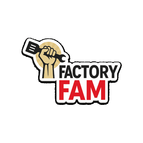 TheFoodFactory giphygifmaker factory fam food factory fam Sticker