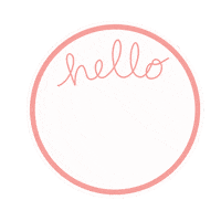 Year Hello Sticker