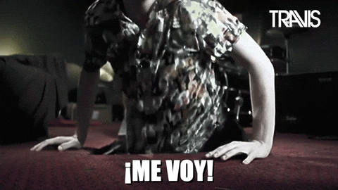 Me Voy Reaction GIF by Travis
