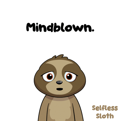 Shocked Sloth GIF by VeeFriends