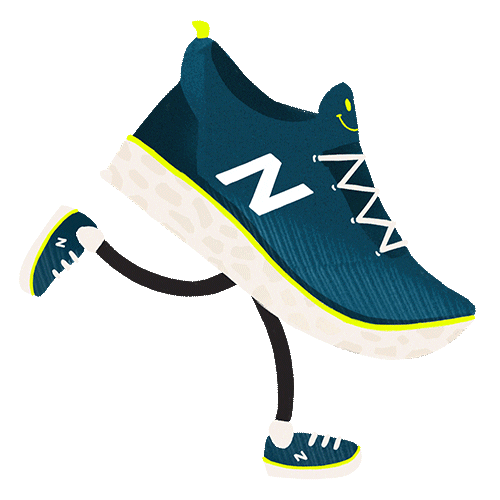 New Balance Running Sticker by Sports Direct