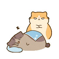 Cat Sticker by Bichi Mao