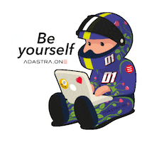 adastraone code coding career adastra Sticker