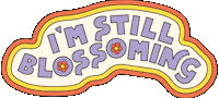 blossom positivity Sticker by Martina Martian