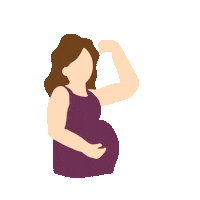 Fitness Workout Sticker by Expecting and Empowered