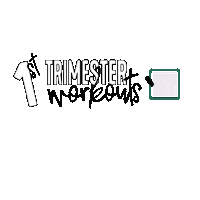 Pregnancy Fit Mama Sticker by Expecting and Empowered