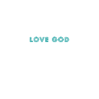 love god love people change the world jeremy foster Sticker by Hope City