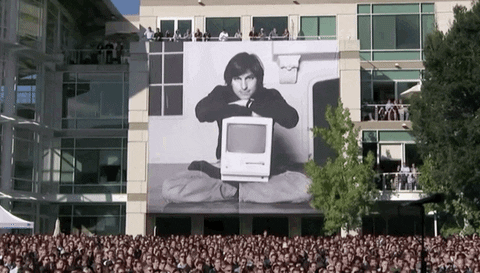 giphyupload funeral giphynewsarchives steve jobs GIF