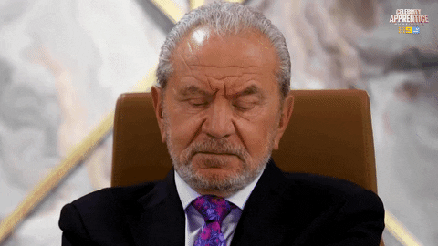 React Eyeroll GIF by Celebrity Apprentice Australia