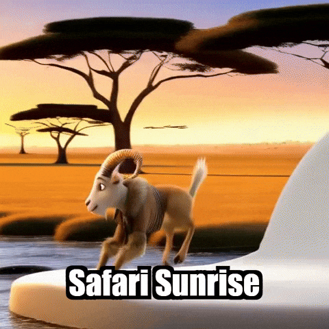 Africa Wildlife GIF by Radiantelope