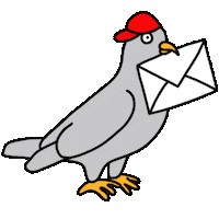 london pigeon Sticker by Veronica Dearly