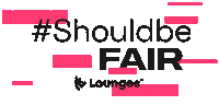 loungestv lounges loungestv shouldbe should be fair Sticker