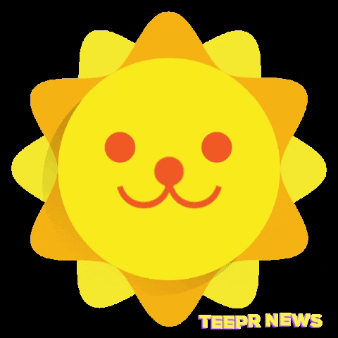 sun 太陽 GIF by TEEPRNEWS
