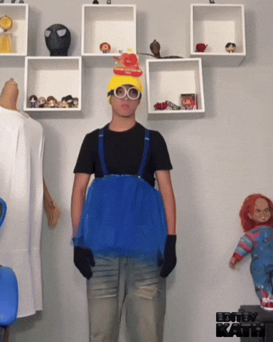 Halloween Minion GIF