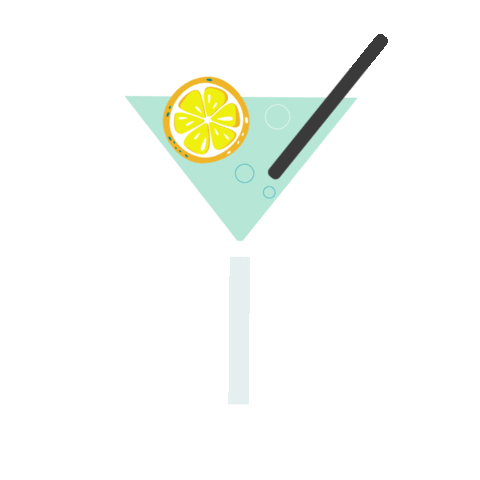 Martini Sticker by Amarante Hoteis