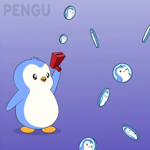Crypto Penguin GIF by Pudgy Penguins