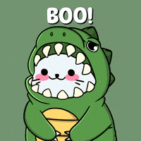 Trick Or Treat Halloween GIF by Sappy Seals