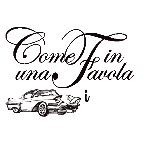 comeinunafavola car travel trip tour Sticker