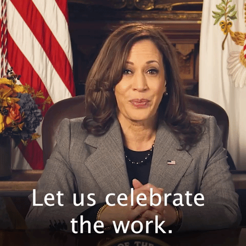 Let us celebrate the work.