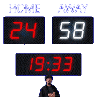 58 Away Sticker